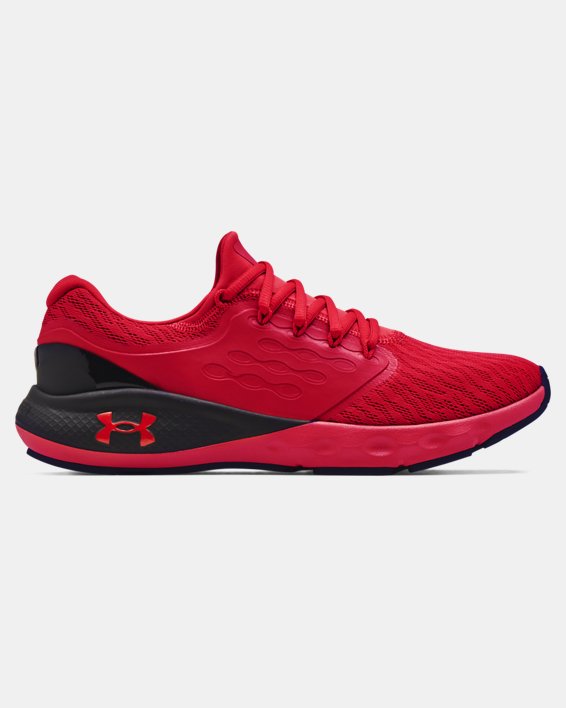 Men's UA Charged Vantage Running Shoes, Red, pdpMainDesktop image number 0